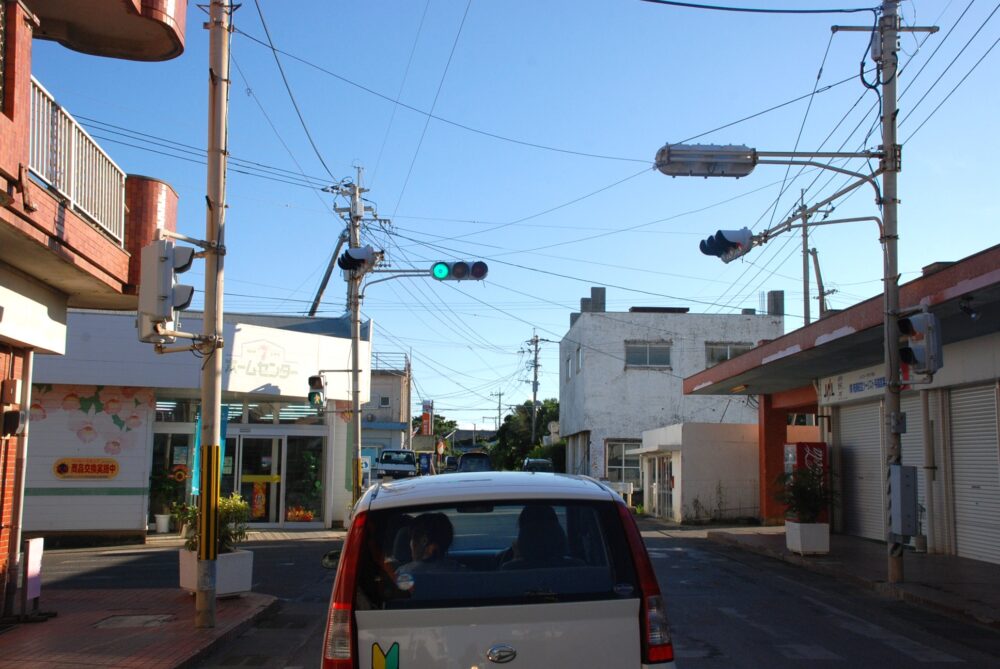 与論島の信号機