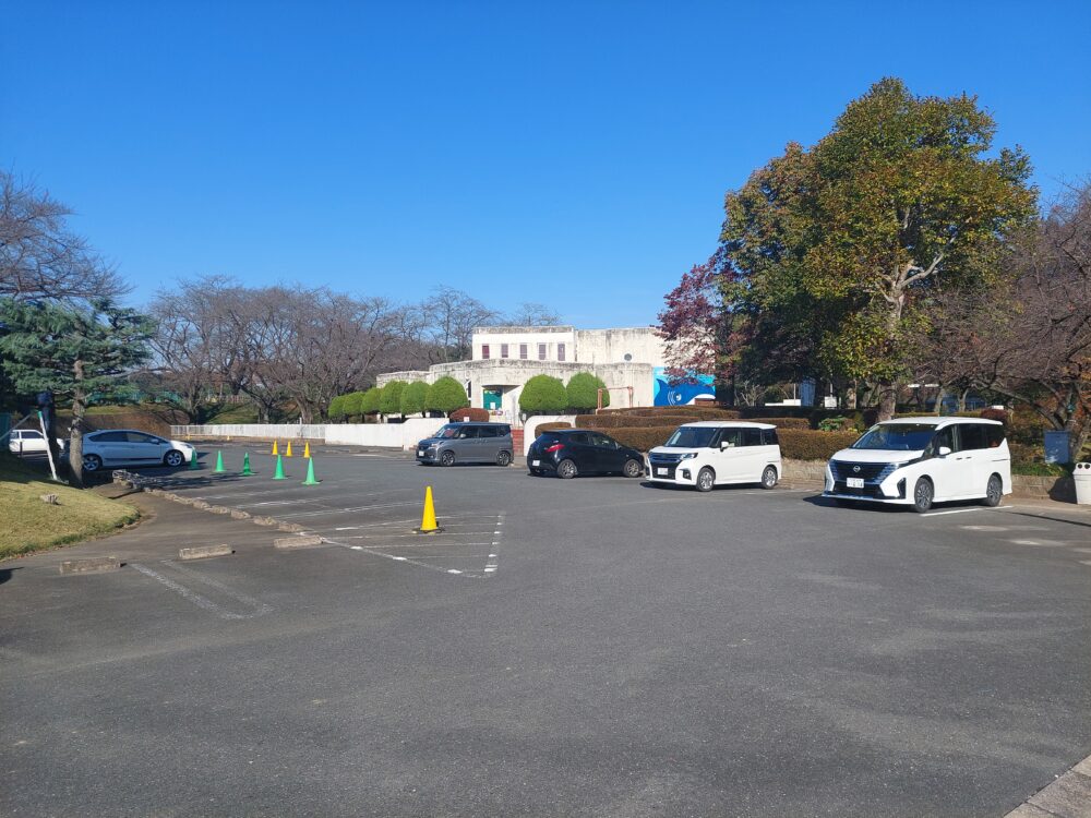 北本市子供公園の駐車場