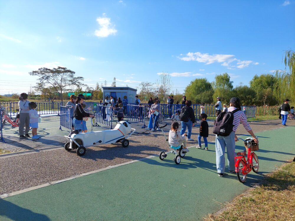 しらこばと水上公園・コバトンの森のレンタサイクル