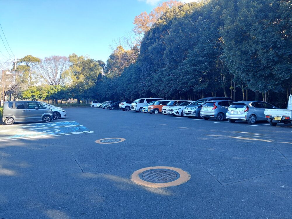 上尾平塚公園の駐車場