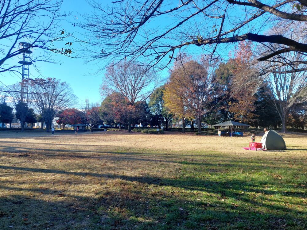 上尾平塚公園のいこいの広場（多目的広場）