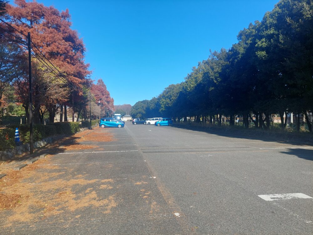 みさと公園の第1駐車場