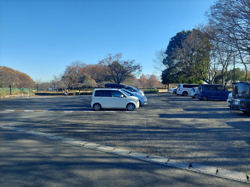 内牧公園の第2駐車場