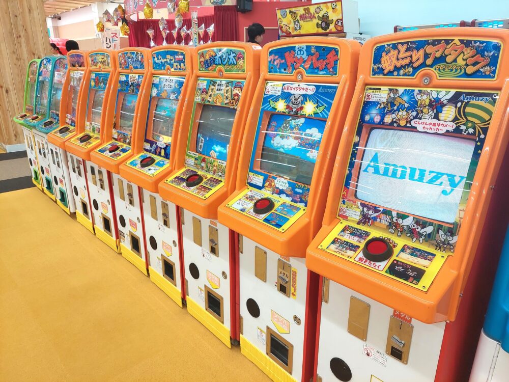 ファンタジーキッズリゾート北上尾店のコインゲーム機