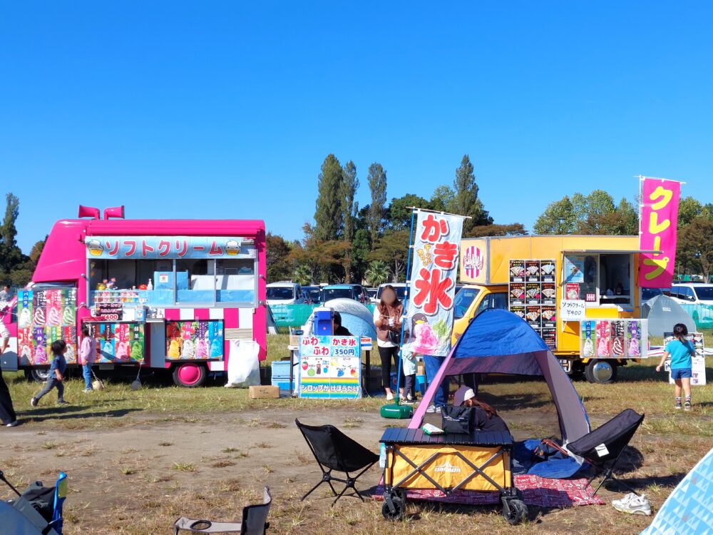 しらこばと水上公園・コバトンの森のキッチンカー