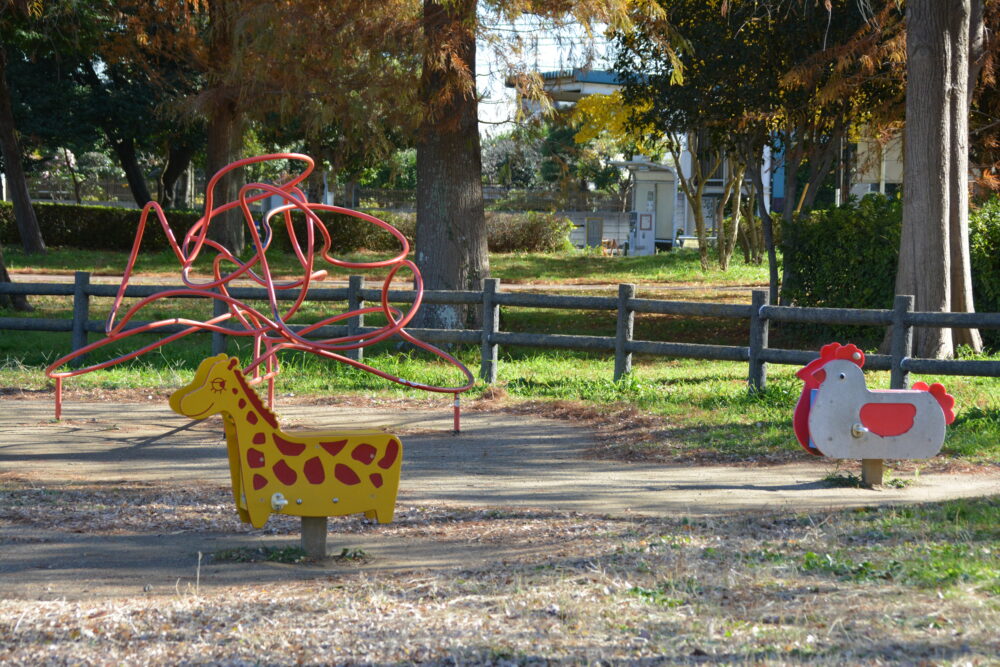 みさと公園・冒険トリデの遊具