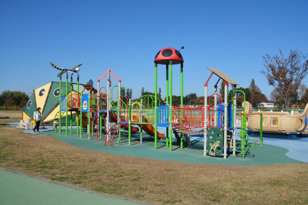 しらこばと水上公園・コバトンの森の幼児向け複合遊具