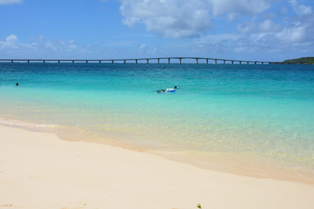 宮古島の与那覇前浜ビーチ