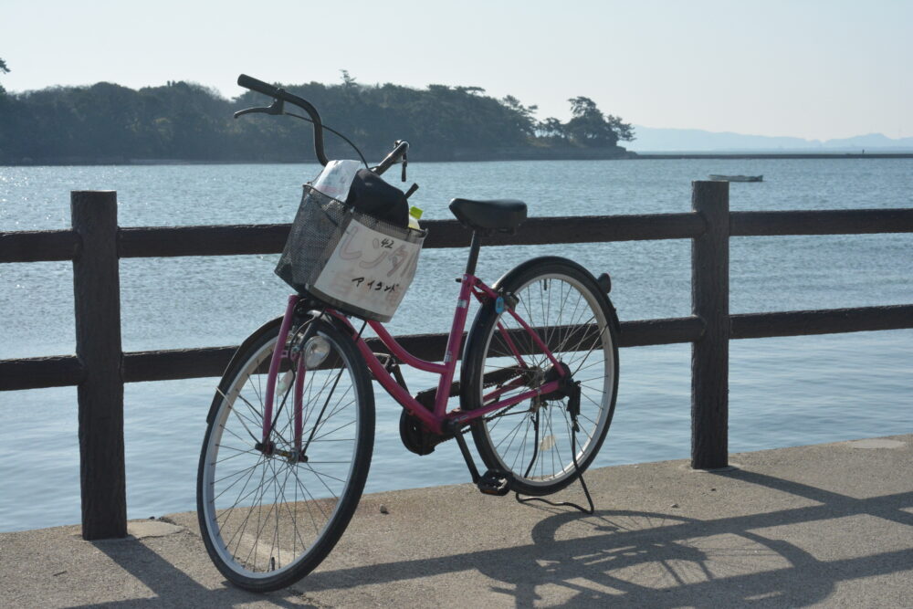 佐久島のレンタサイクル