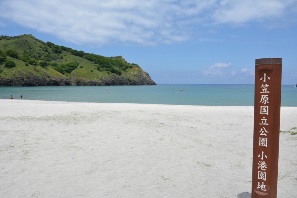 父島の小湊海岸