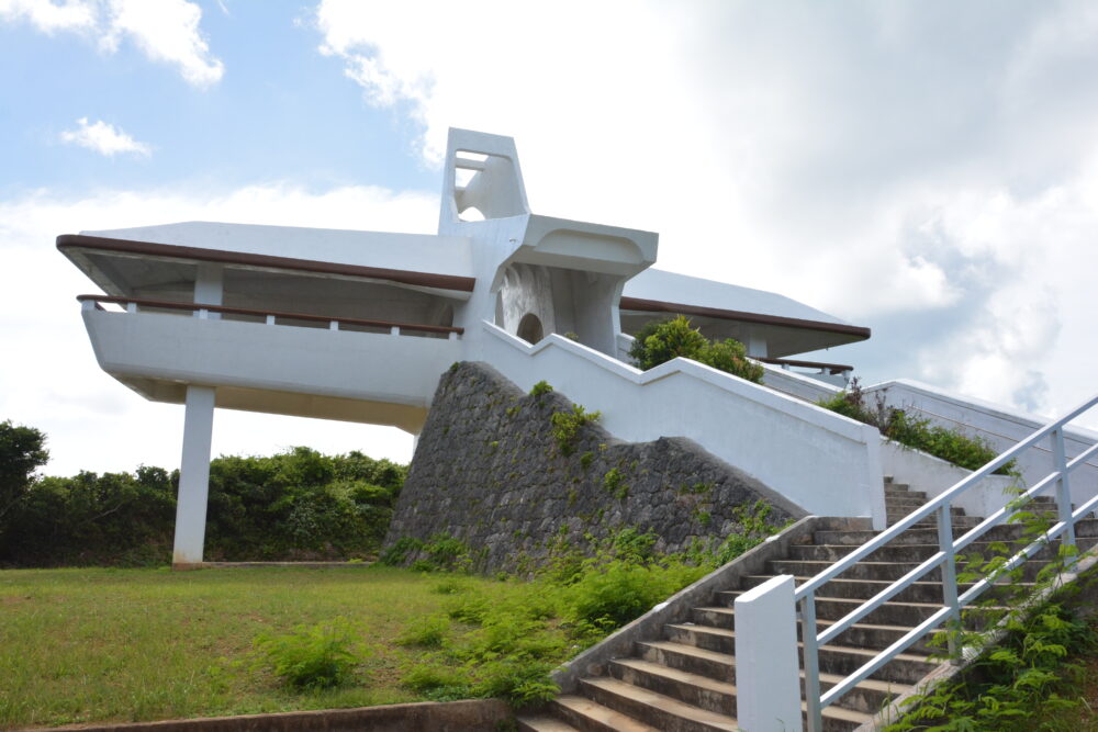 伊良部島の牧山展望台