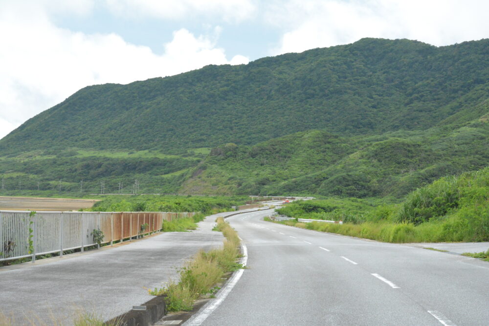 西表島の道路