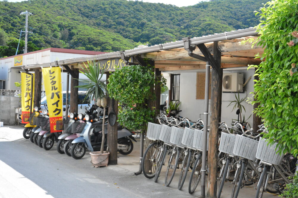 座間味島のレンタルバイク・レンタルサイクル