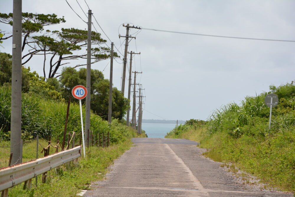 小浜島の道