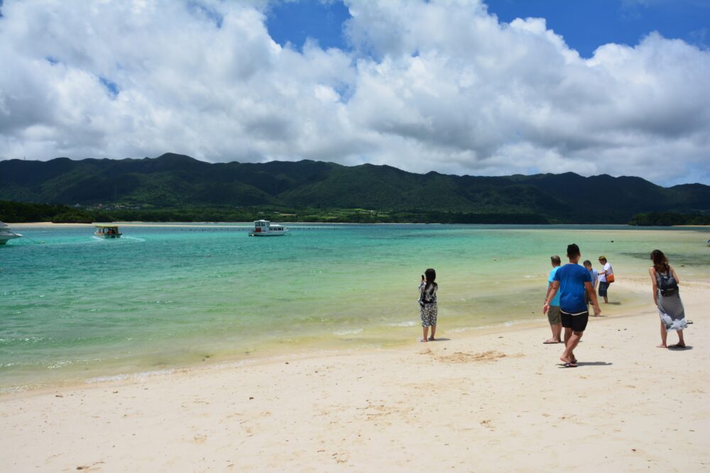 石垣島の川平湾の風景