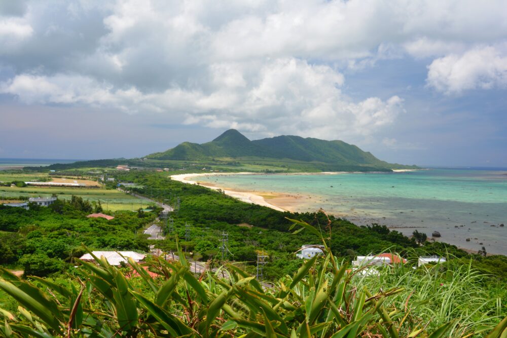 石垣島の玉取崎展望台からの景色