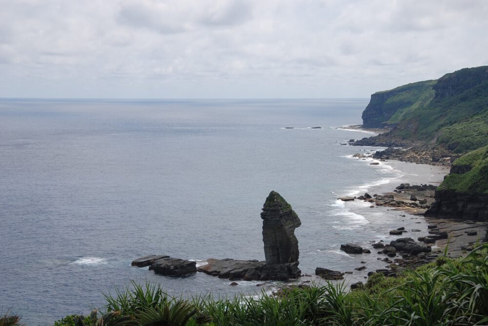 与那国島の立神岩