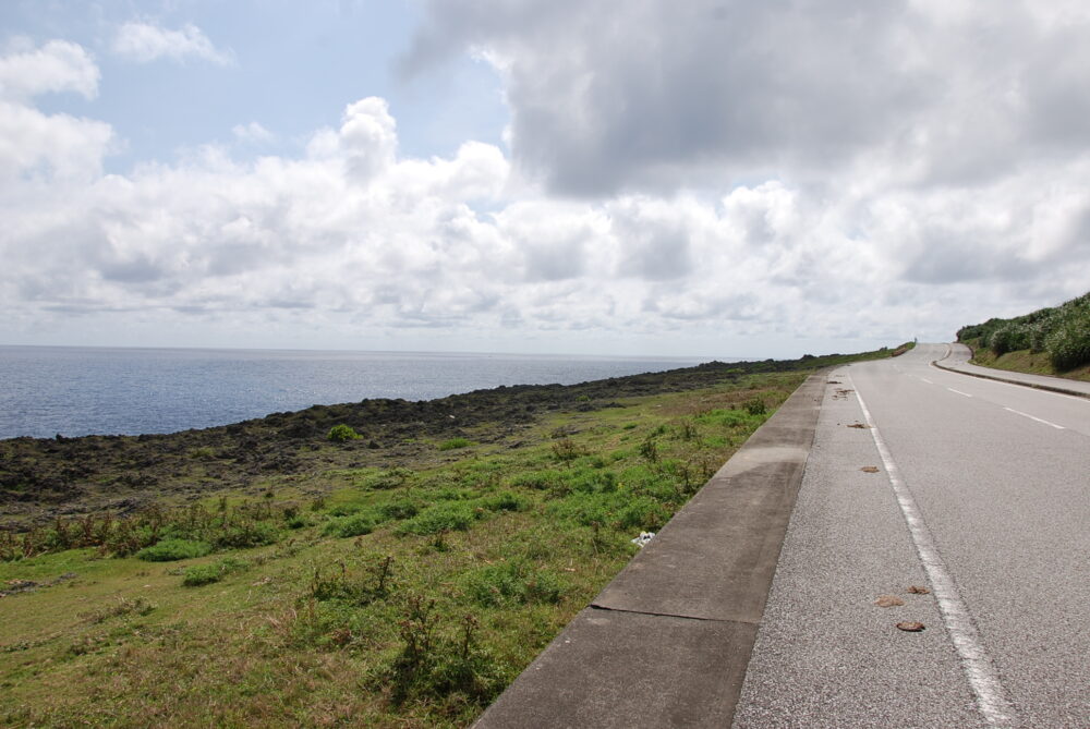 与那国島の南牧場線