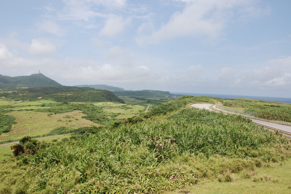 与那国島ののどかな景色