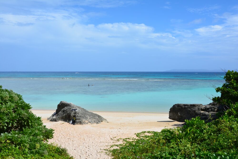 波照間島のニシ浜