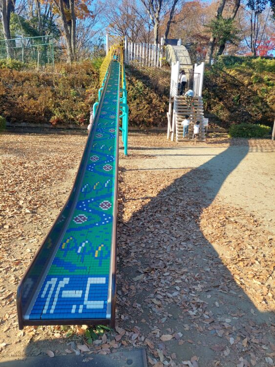 内牧公園のローラースライダー