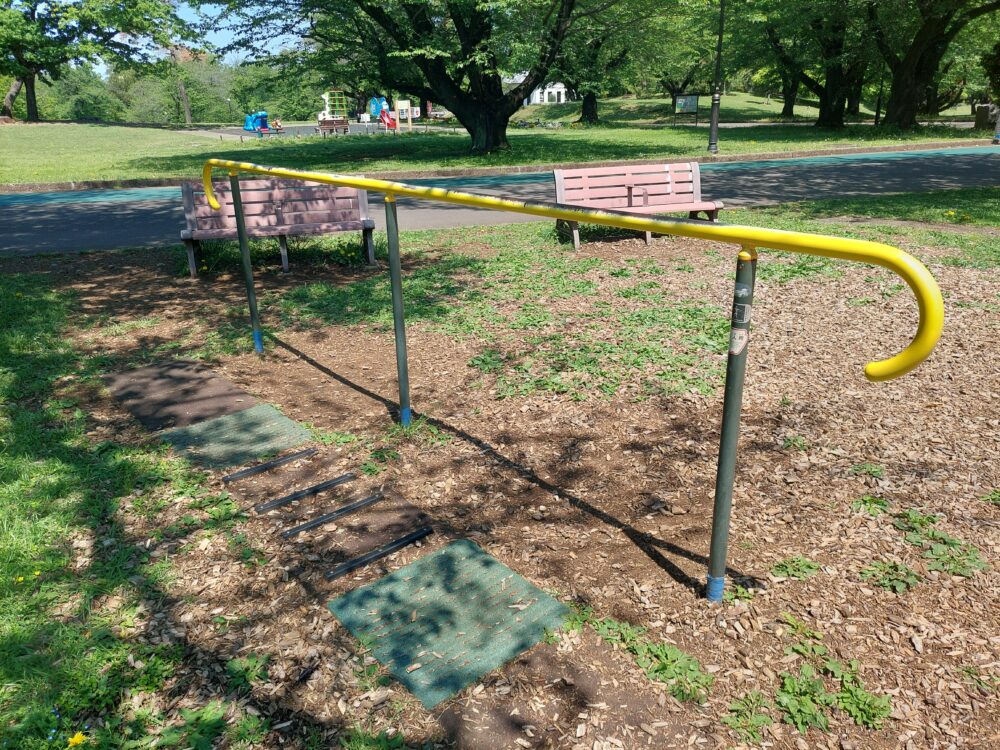 狭山稲荷山公園の健康遊具