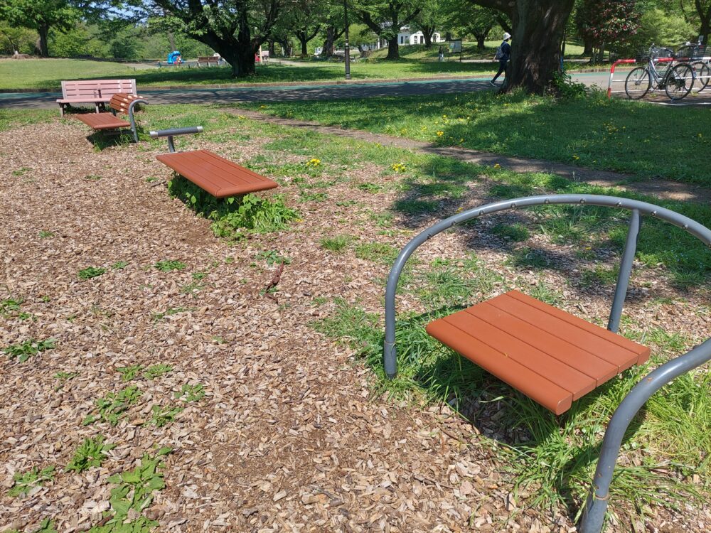狭山稲荷山公園の健康遊具