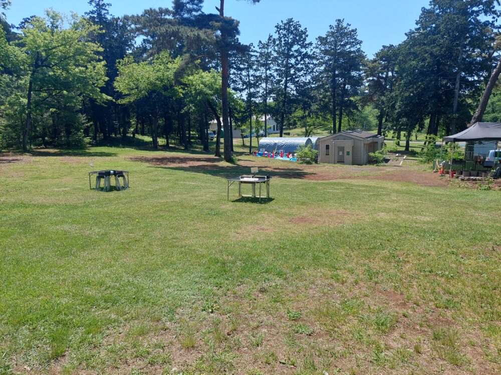 狭山稲荷山公園のBBQガーデン