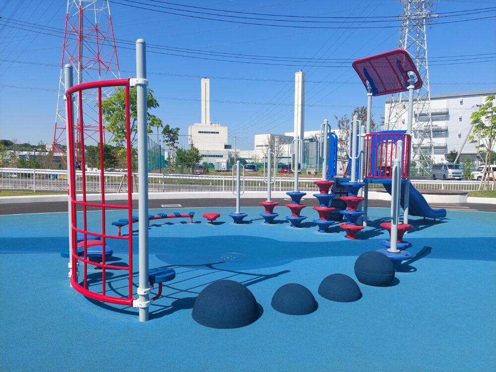 大和田水辺の丘公園・水の丘の『幼児用遊具』