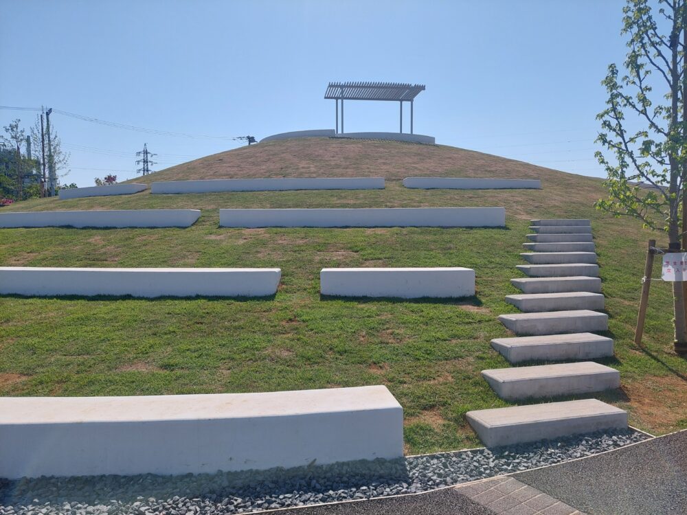 大和田水辺の丘公園の眺望の丘
