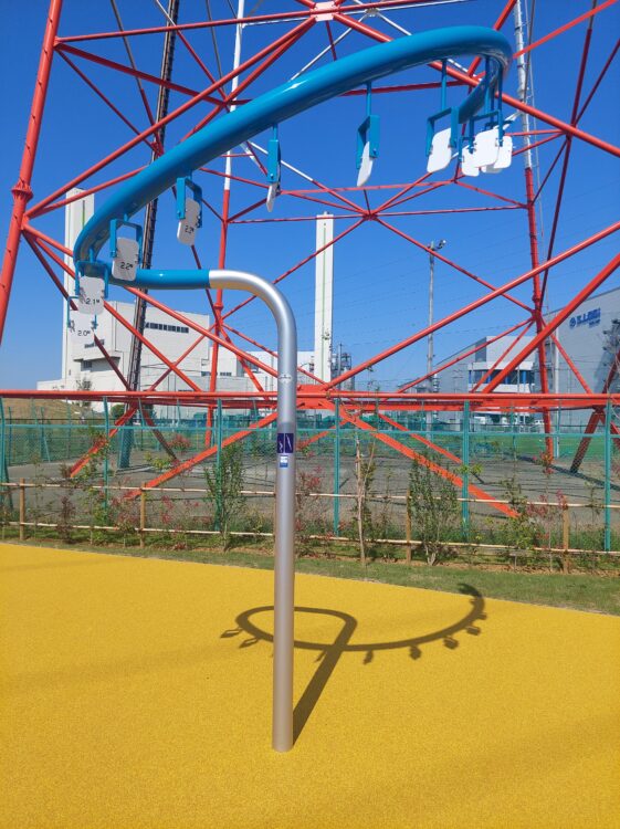 大和田水辺の丘公園の健康遊具
