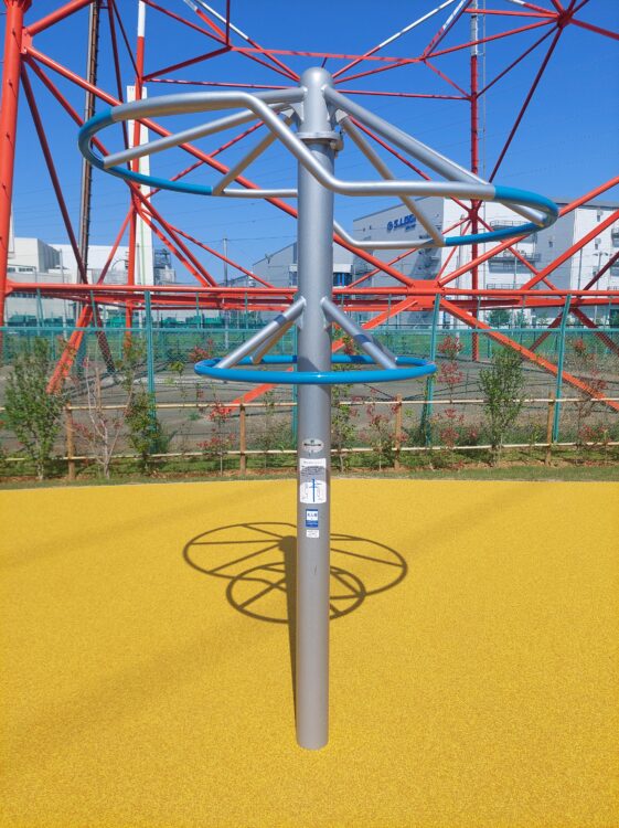 大和田水辺の丘公園の健康遊具