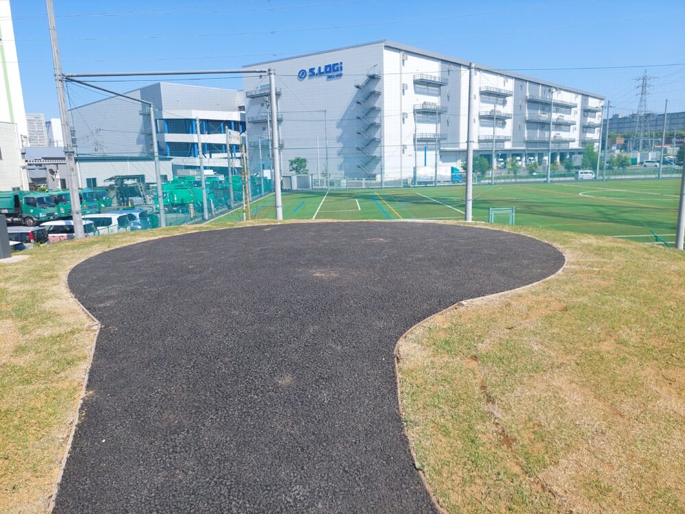 大和田水辺の丘公園の朝日の丘頂上