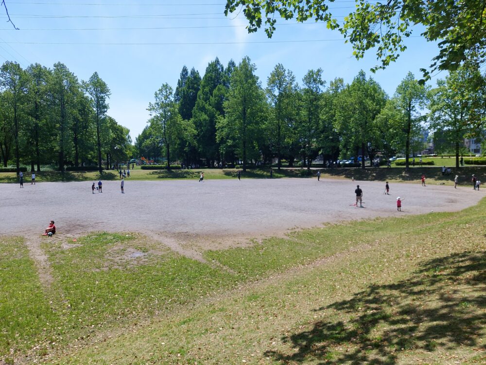 三橋総合公園の自由広場