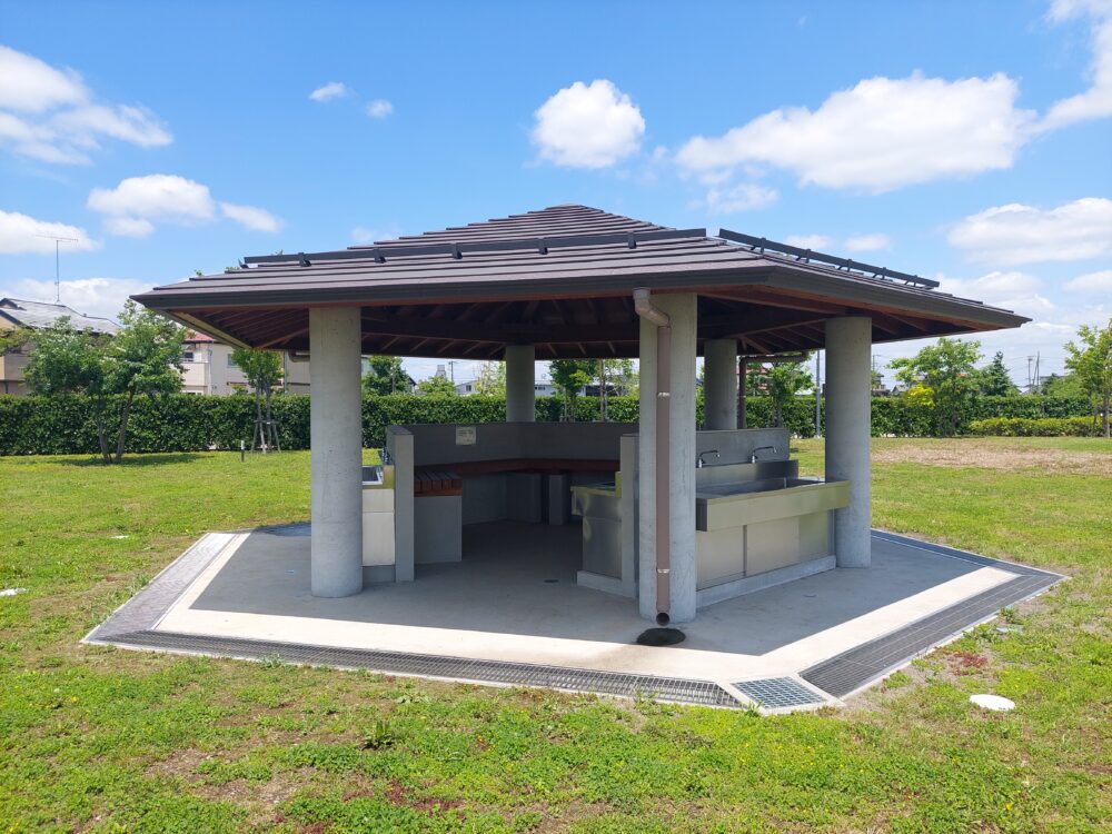 権現堂2号公園・デイキャンプ場の洗い場