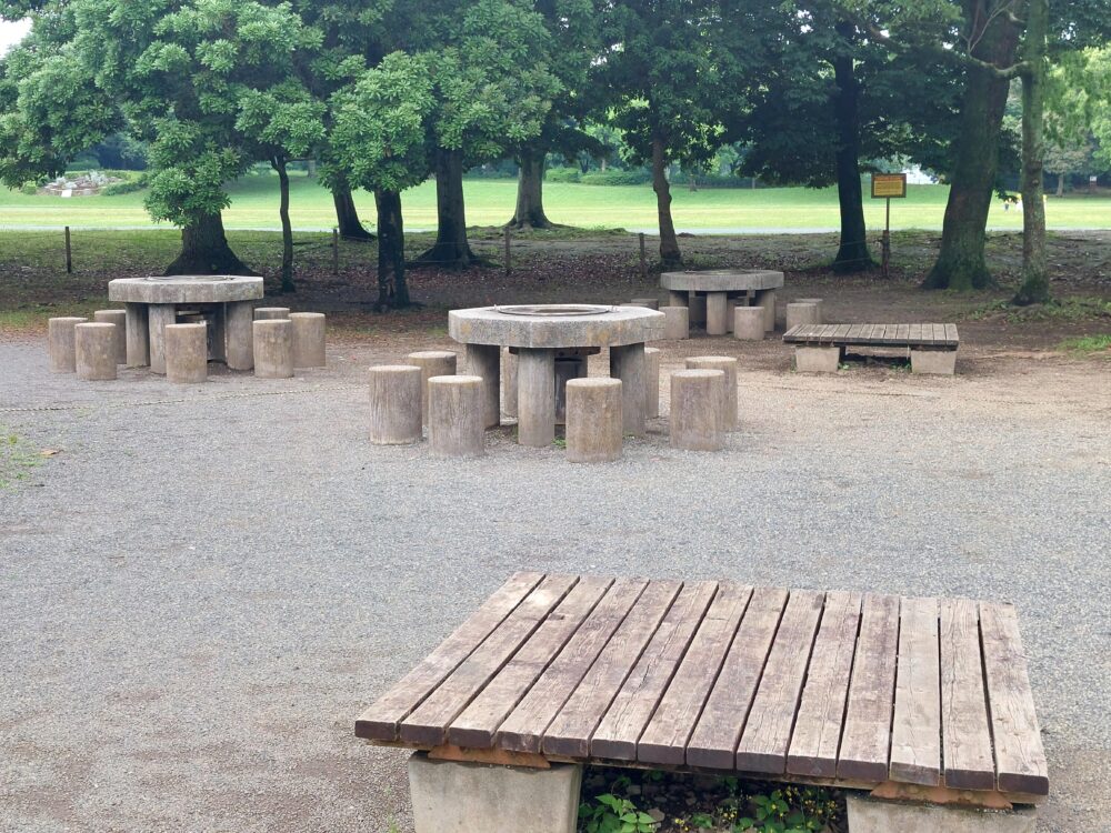 レジデンシャルパークSHOWA(庄和総合公園)のバーベキュー広場