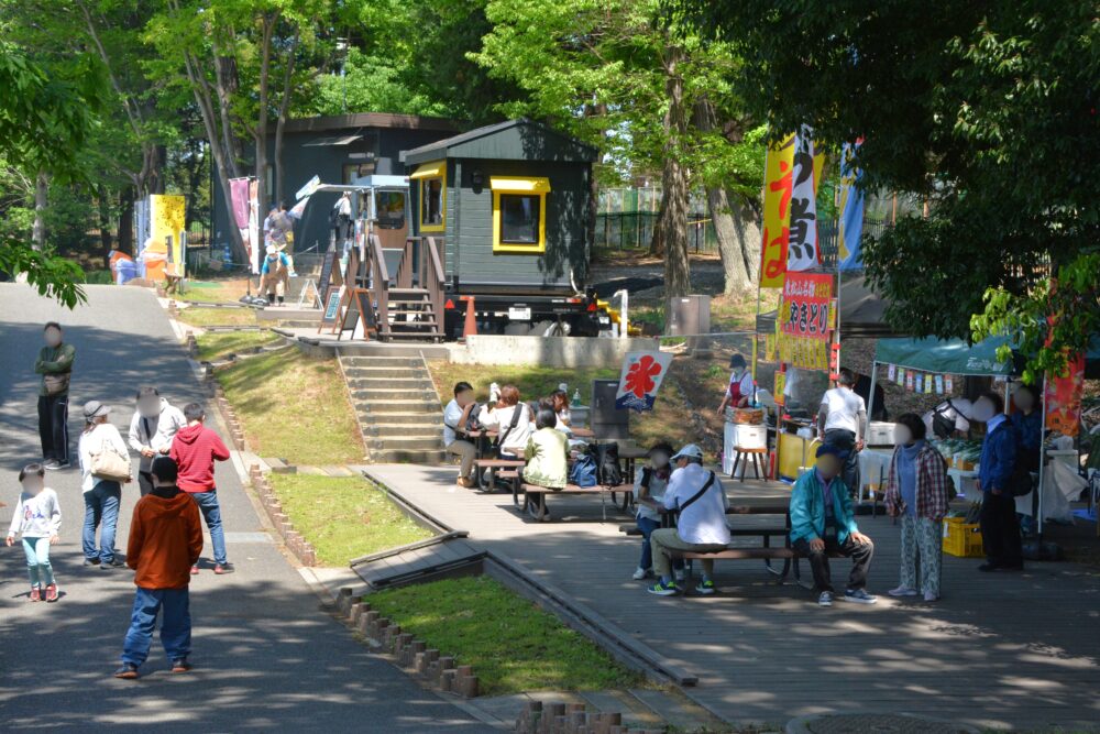 東松山ぼたん園の出店