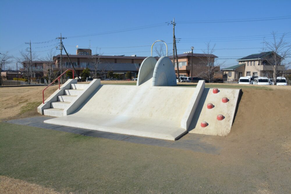 上谷総合公園のすべり台