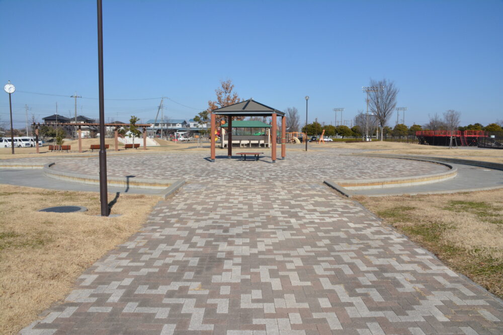 上谷総合公園の親水広場