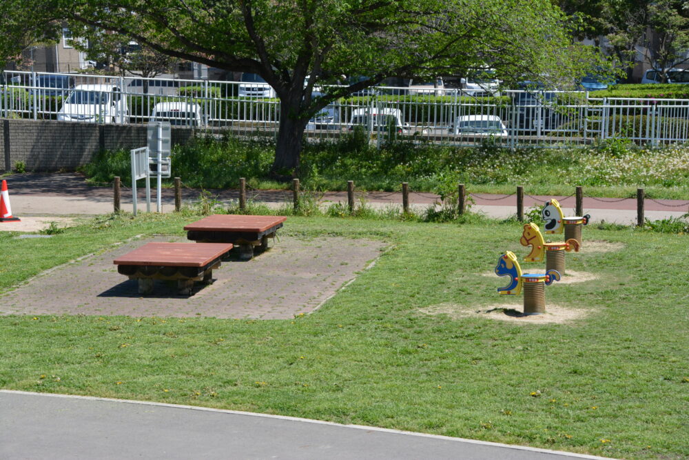 県民健康福祉村の幼児向け遊具
