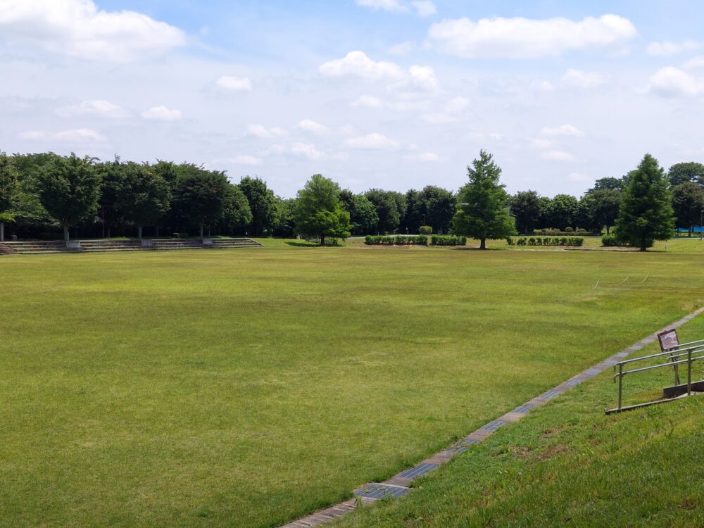 権現堂1号公園の運動広場