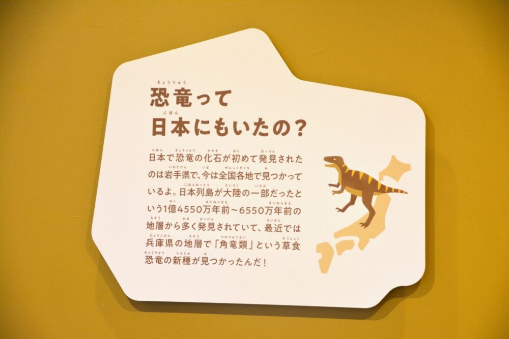 ちきゅうのにわ羽生店・地層エリアの豆知識案内