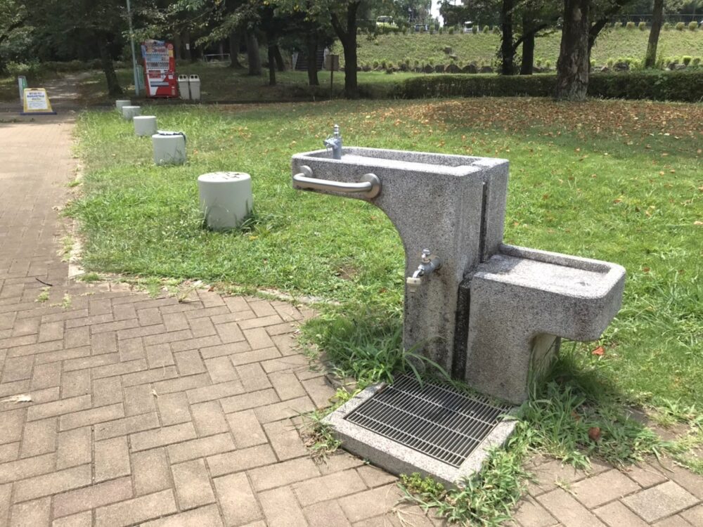桶川・城山公園の水場