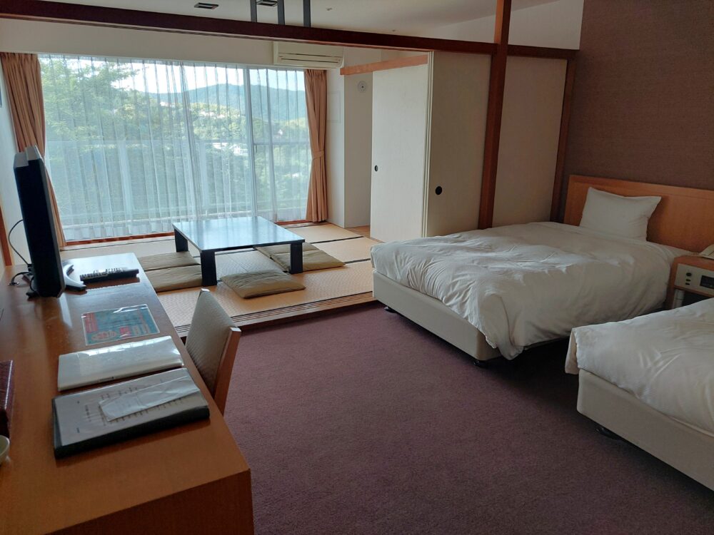 ウィスタリアンライフクラブ宇佐美の和洋室の部屋