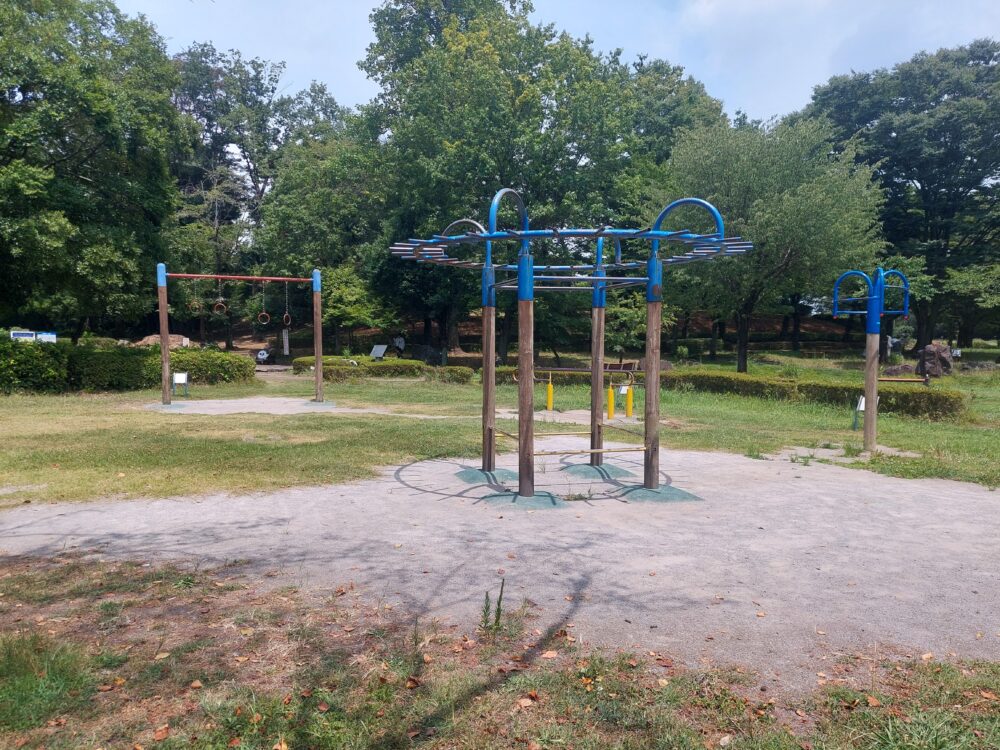 桶川・城山公園のトリム広場