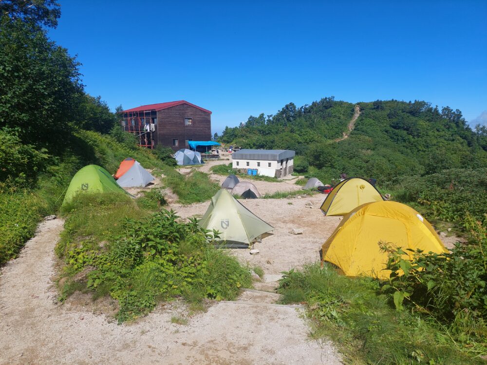 剱岳の早月小屋