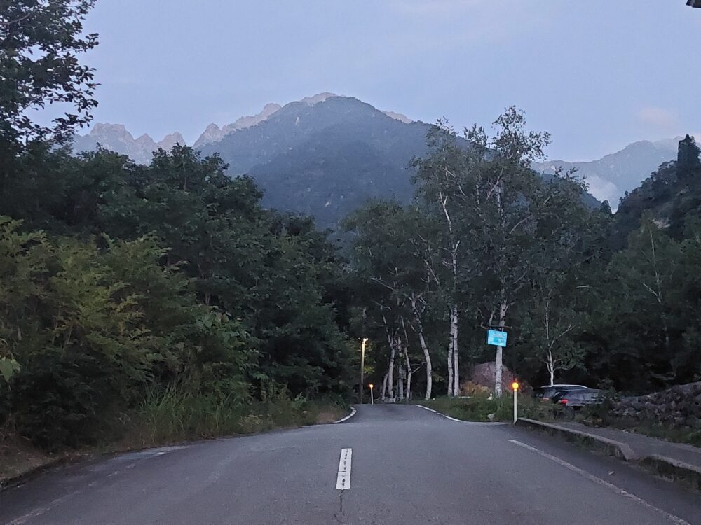 番場島から見た剱岳