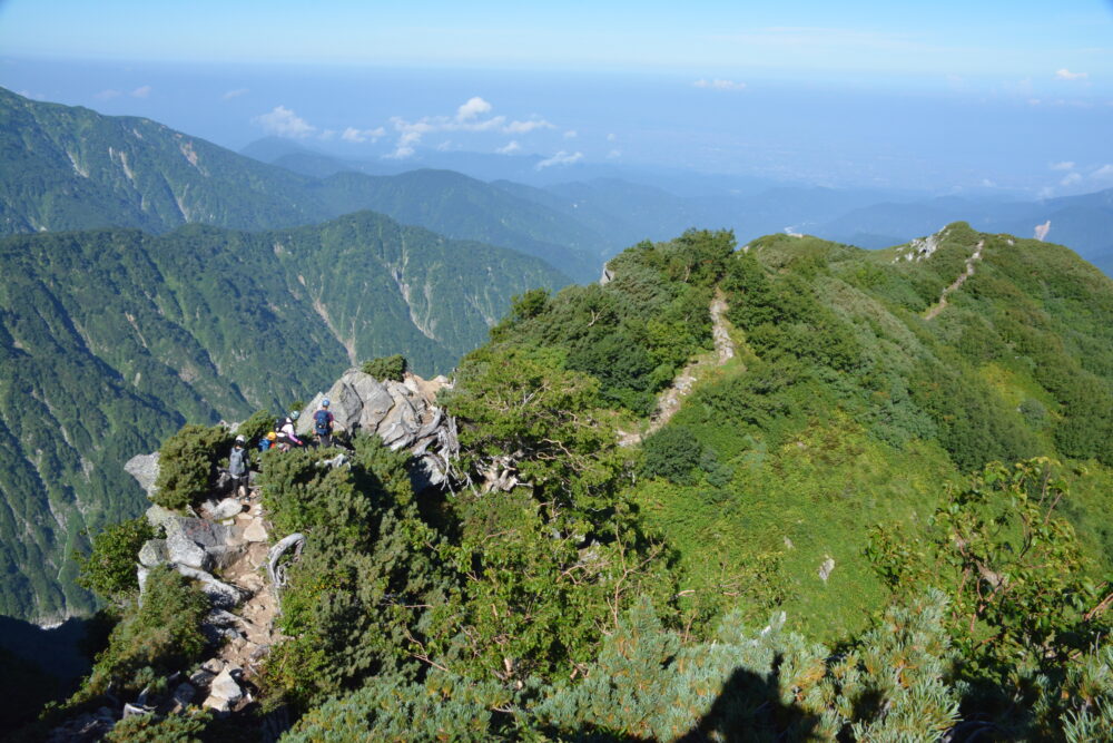 剱岳の早月尾根