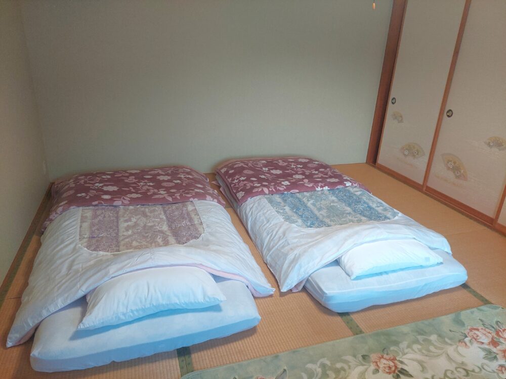 逆巻温泉 川津屋のお布団