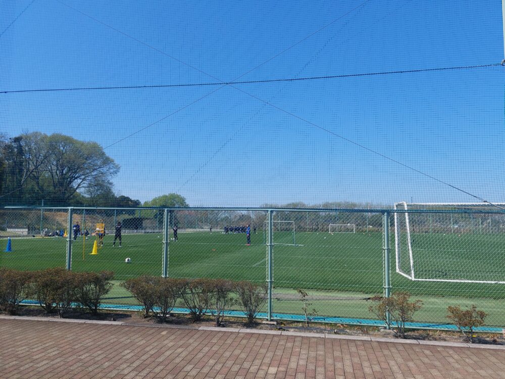 秋葉の森総合公園のサッカー場